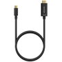 Aisens Cable Conversor USB-C a HDMI 4K@30Hz, 1.8m, Negro